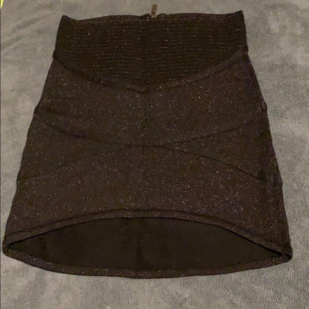 BEBE High-low mini skirt